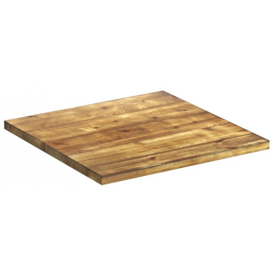 Pax Solid Oak Aged Wood Table Top